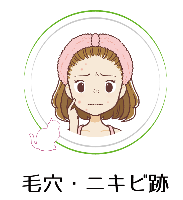 ニキビ跡・毛穴